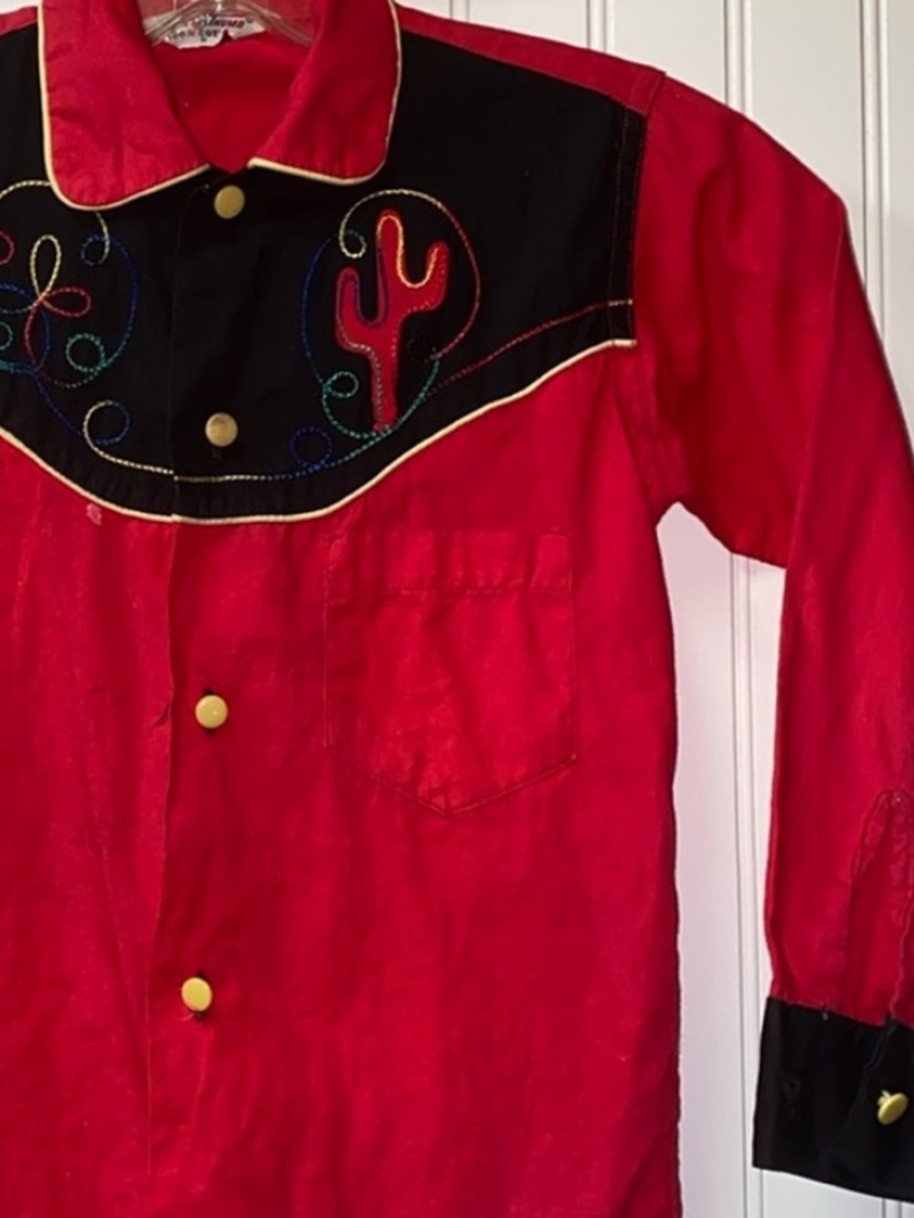 60s Tom Thumb Western Shirt 8 Vintage